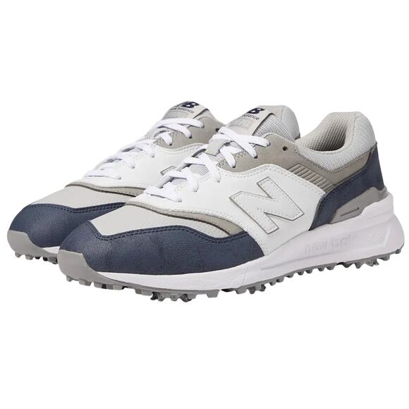 New Balance Mens 997 Golf Shoes US 11.5 Extra Wide Grey Waterproof Leather GUC main image 13